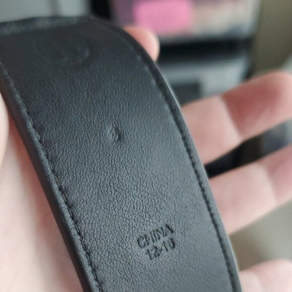 Tory Burch Gemini Leather Belt sz 8 - Picture 7 of 8